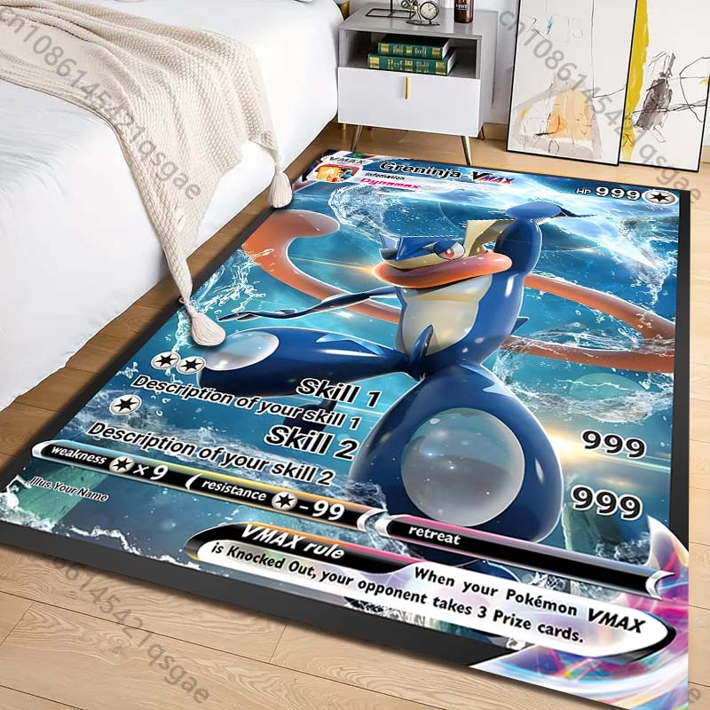 Commercial Printing Machine - Tapete Estampado Pokémon Greninja (1 Peça)