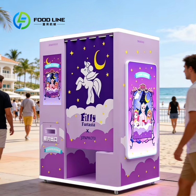 Global Commercial Printing - Cabine fotográfica de autoatendimento personalizada, quiosque