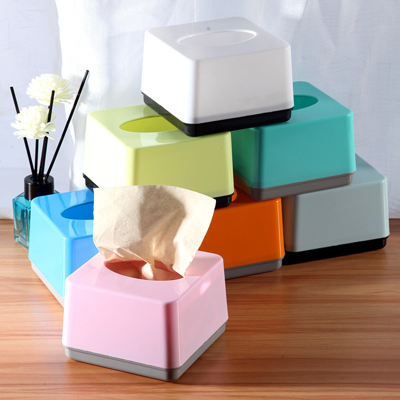 Commercial Printing & Packaging Pvt Ltd - Z. Caixa de Lenços Plástica Quadrada