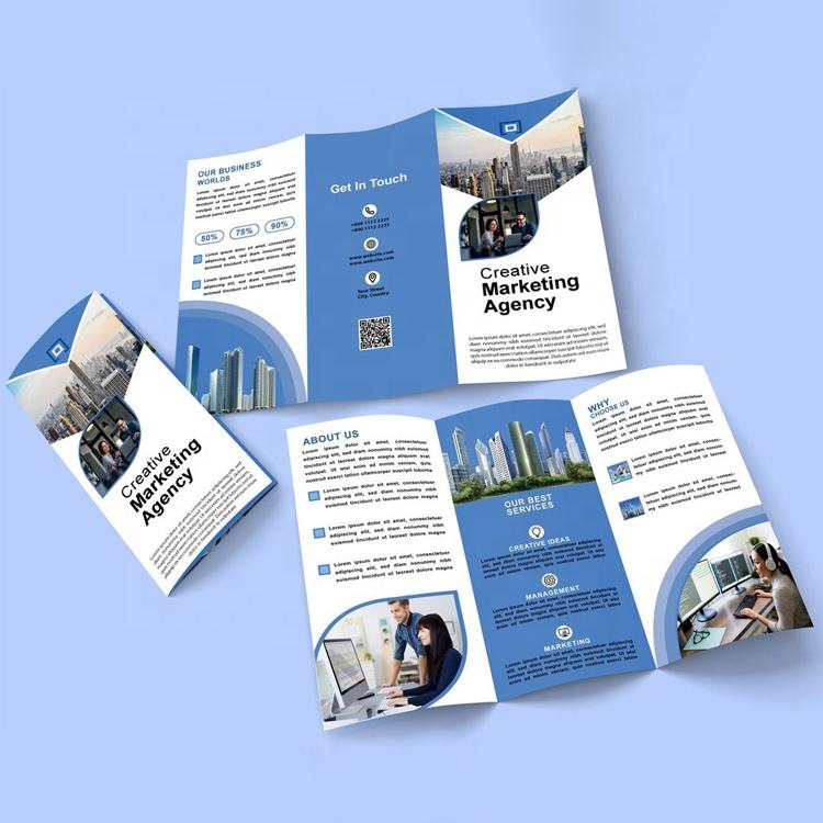 Commercial Flyer Printing - Papel Artístico A3 A4, Flyer Personalizado,