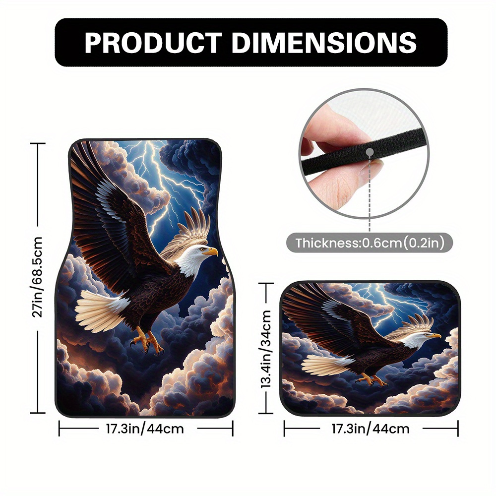 Tapetes padrão Eagle Stormy Sk - Commercial Printing & Packaging Pvt Ltd avaliação e preço