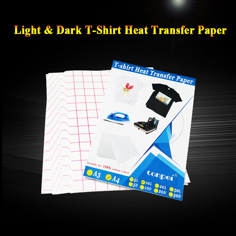 10 folhas de papel de transfer - White Toner Transfer Paper avaliação e preço