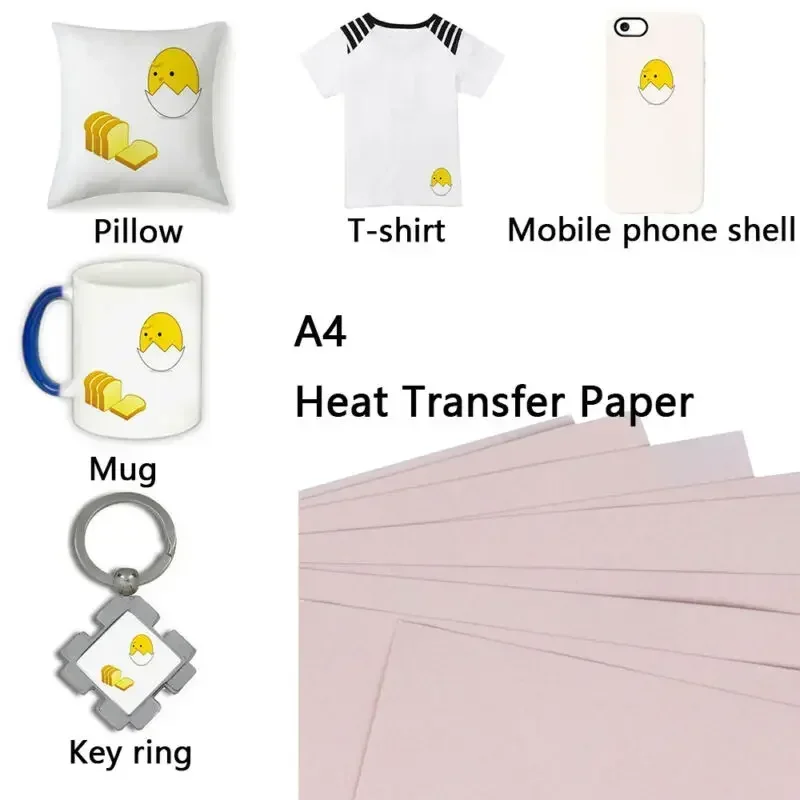 10 pçs a4 transferência de cal - White Toner Transfer Paper avaliação e preço